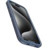 OtterBox iPhone 15 Pro MAX (Only) Defender Series XT Clear Case – Velvet Evergreen (Clear), screenless, Rugged, Snaps to MagSafe, Lanyard Attachment(Blue)