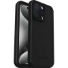 OtterBox iPhone 15 Pro MAX (Only) FRĒ Series Waterproof Case with MagSafe (Designed by LifeProof) – Black, Waterproof, 60% Recycled Plastic, Sleek and Stylish(Black)