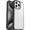 OtterBox iPhone 15 Pro MAX (Only) Prefix Series Case – Stardust (Clear/Glitter), Ultra-Thin, Pocket-Friendly, Raised Edges Protect Camera & Screen, Wireless Charging Compatible(Black/Clear)