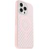 OtterBox iPhone 15 Pro MAX (Only) Symmetry Series Clear Case – Checkmate (Pink), Snaps to MagSafe, Ultra-Sleek, Raised Edges Protect Camera & Screen
