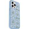 OtterBox iPhone 15 Pro MAX (Only) Symmetry Series Clear Case – Dawn Floral (Blue), Snaps to MagSafe, Ultra-Sleek, Raised Edges Protect Camera & Screen