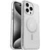 OtterBox iPhone 15 Pro MAX (Only) Symmetry Series Clear Case (Clear), Snaps to MagSafe, Ultra-Sleek, Raised Edges Protect Camera & Screen