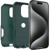 OtterBox iPhone 15 Pro (Only) Commuter Series Case – GET Your Greens, Slim & Tough, Pocket-Friendly, with Port Protection