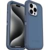 OtterBox iPhone 15 Pro (Only) Defender Series XT Clear Case – Mountain Frost (Clear), Screenless, Rugged, Snaps to MagSafe, Lanyard Attachment(Blue)
