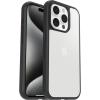 OtterBox iPhone 15 Pro (Only) Prefix Series Case – Clear, Ultra-Thin, Pocket-Friendly, Raised Edges Protect Camera & Screen, Wireless Charging Compatible(Clear/Black)