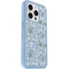 OtterBox iPhone 15 Pro (Only) Symmetry Series Clear Case – Dawn Floral (Blue), Snaps to MagSafe, Ultra-Sleek, Raised Edges Protect Camera & Screen