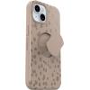 OtterBox iPhone 15, iPhone 14, and iPhone 13 OtterGrip Symmetry Series Case – ON The SPOT (Brown), Built-in Grip, Sleek case, Snaps to MagSafe, Raised Edges Protect Camera & Screen