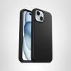 OtterBox iPhone 15, iPhone 14, and iPhone 13 Symmetry Series Clear Case (Clear), snaps to MagSafe, ultra-sleek, raised edges protect camera & screen (ships in polybag)(Black)