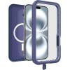 OtterBox iPhone 16 FRĒ Series Waterproof Case with MagSafe (Designed by LifeProof) – Sagebrush Green, Waterproof, 60% Recycled Plastic, Sleek and Stylish(Denver Dusk Purple)