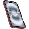 OtterBox iPhone 16 Plus – Symmetry Series Case – Stardust Night (Silver Flake) – Snaps to MagSafe – Ultra-Slim – Raised Edges Protect Camera & Screen – Non-Retail Packaging(Brick Red)