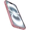OtterBox iPhone 16 Plus – Symmetry Series Case – Stardust Night (Silver Flake) – Snaps to MagSafe – Ultra-Slim – Raised Edges Protect Camera & Screen – Non-Retail Packaging(Foxberry (Pink))