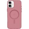 OtterBox iPhone 16 Plus – Symmetry Series Case – Stardust Night (Silver Flake) – Snaps to MagSafe – Ultra-Slim – Raised Edges Protect Camera & Screen – Non-Retail Packaging(Foxberry (Pink))
