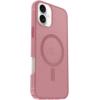 OtterBox iPhone 16 Plus – Symmetry Series Case – Stardust Night (Silver Flake) – Snaps to MagSafe – Ultra-Slim – Raised Edges Protect Camera & Screen – Non-Retail Packaging(Foxberry (Pink))