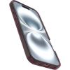 OtterBox iPhone 16 Plus – Symmetry Series Case – Stardust Night (Silver Flake) – Snaps to MagSafe – Ultra-Slim – Raised Edges Protect Camera & Screen – Non-Retail Packaging(Red (Clear))