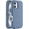 OtterBox iPhone 16 Plus Defender Series Case – Black(Baby Blue Jeans)
