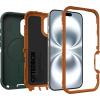 OtterBox iPhone 16 Plus Defender Series Case – Black(New: Green Intrigue)