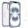 OtterBox iPhone 16 Pro Defender Series XT Clear Case – Floral Purple(Denver Dusk Clear)