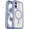 OtterBox iPhone 16 Pro Defender Series XT Clear Case – Floral Purple(Denver Dusk Clear)