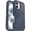 OtterBox iPhone 16 Pro Defender Series XT Clear Case – Floral Purple(New: Offgrid Blue)