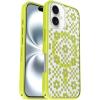 OtterBox iPhone 16 Symmetry Series Clear Case – Baby Blue Jeans(Daisy Dance Yellow)