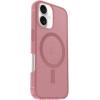 OtterBox iPhone 16 Symmetry Series Clear Case – Baby Blue Jeans(Foxberry Pink)