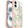 OtterBox iPhone 16 Symmetry Series Clear Case – Baby Blue Jeans(New: Peachy Bloom)