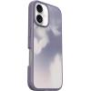 OtterBox iPhone 16 Symmetry Series Clear Case – Baby Blue Jeans(Winter Window Purple)