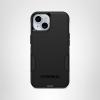 OtterBox iPhone 16e, 15, 14, & 13 Commuter Series Case – GET Your Greens, Slim & Tough, Pocket-Friendly, with Port Protection(Black)