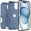 OtterBox iPhone 16e, 15, 14, & 13 Commuter Series Case – GET Your Greens, Slim & Tough, Pocket-Friendly, with Port Protection(Blue)