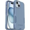 OtterBox iPhone 16e, 15, 14, & 13 Commuter Series Case – GET Your Greens, Slim & Tough, Pocket-Friendly, with Port Protection(Blue)