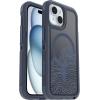 OtterBox iPhone 16e, 15, 14, & 13 Defender Series XT Case – Baby Blue Jeans (Blue), screenless, Rugged, Snaps to MagSafe, Lanyard Attachment(New: Offgrid Blue)