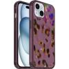 OtterBox iPhone 16e, 15, 14, & 13 Symmetry Series Clear Case – Stardust(New: Leopard Shift Pink)