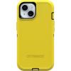 OtterBox iPhone 16e (Only) – Defender Series Case – Black – Screenless – Rugged & Durable – with Port Protection – Holster Clip Includes – Microbial Defense Protection(Night Reverse (Yellow & Black))