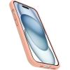 OtterBox iPhone 16e & iPhone 16e & 15 Prefix Series Case – Clear, Ultra-Thin, Pocket-Friendly, Raised Edges Protect Camera & Screen, Wireless Charging Compatible(Peach Perfect)