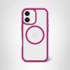 OtterBox iPhone 17 Air Profile Series Case – Black Crystal(Rose Crystal Pink)