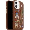 OtterBox iPhone 17 Pro Max Symmetry Series Cactus Leather Case – Blue Sentiment – Slim, Premium Protective iPhone Case(City of Love Brown)