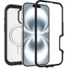 Otterbox Defender XT Clear iPhone 16 Plus Case, Dark Side – Clear/Black US Military MIL Standard(Black)