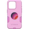 OtterBox Bundle iPhone 15 Pro (Only) Commuter Series Case – (Run Wildflower) + PopSockets PopGrip (Plum Stripe), Slim & Tough, Pocket-Friendly, with Port Protection, PopGrip Included