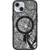 OtterBox Clear case with Colorful Grip Edge case for iPhone 15 – Tokyo (Black)(Tokyo)