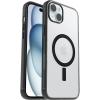 OtterBox Clear case with Colorful Grip Edge case for iPhone 15 Plus – London (Black)(Manta Ray Black)