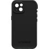 OtterBox FRĒ Series Waterproof Case with MagSafe (Designed by LifeProof) for iPhone 14 – Black(Black)