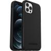 OtterBox iPhone 12 & iPhone 12 Pro Symmetry Series Case – Black, Ultra-Sleek, Wireless Charging Compatible, Raised Edges Protect Camera & Screen