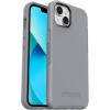 OtterBox iPhone 13 (ONLY) Symmetry Series Case – Black, Ultra-Sleek, Wireless Charging Compatible, Raised Edges Protect Camera & Screen(Grey)