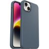 OtterBox iPhone 14 Plus Symmetry Series+ Case – CLEAR , ultra-sleek, snaps to MagSafe, raised edges protect camera & screen(Blue)