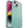 OtterBox iPhone 14 Plus Symmetry Series+ Case – CLEAR , ultra-sleek, snaps to MagSafe, raised edges protect camera & screen(Feathers and Ferns)