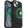 OtterBox iPhone 15 Plus and iPhone 14 Plus Commuter Series Case – Black, Slim & Tough, Pocket-Friendly, with Port Protection(Solid)