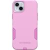 OtterBox iPhone 15 Plus and iPhone 14 Plus Commuter Series Case – Run Wildflower (Pink), Slim & Tough, Pocket-Friendly, with Port Protection