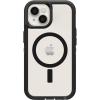 OtterBox iPhone 15 Plus and iPhone 14 Plus Defender Series XT Clear Case – Mountain Frost (Clear), screenless, Rugged, Snaps to MagSafe, Lanyard Attachment(Black)
