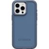 OtterBox iPhone 15 Pro MAX (Only) Defender Series XT Clear Case – Velvet Evergreen (Clear), screenless, Rugged, Snaps to MagSafe, Lanyard Attachment(Blue)