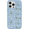 OtterBox iPhone 15 Pro MAX (Only) Symmetry Series Clear Case – Dawn Floral (Blue), Snaps to MagSafe, Ultra-Sleek, Raised Edges Protect Camera & Screen